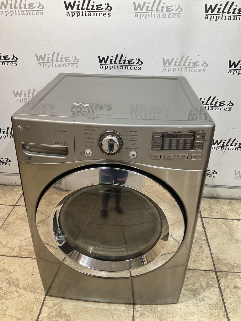 Lg Used Natural Gas Dryer 27inches (Grey) 