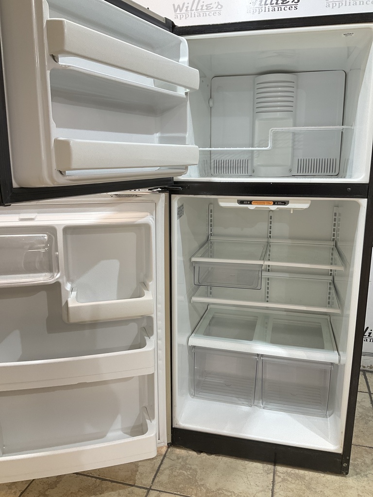 Ge Used Refrigerator Top and Bottom 30x66 (Stainless Steel)