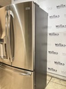 Ge Used Refrigerator French Door Counter Depth 36x70 (Stainless Steel) 