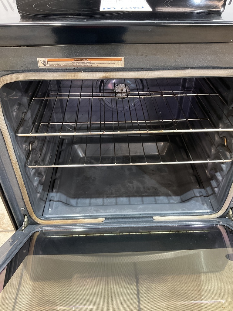 Whirlpool Used Electric Stove 220volts (40/50 AMP) 30inches {no cord} (Stainless Steel) 