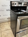 Whirlpool Used Electric Stove 220volts (40/50 AMP) 30inches {3 prong} (Stainless Steel) 