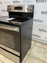 Ge Used Electric Stove 220volts (40/50 AMP) 30inches {3 prong} (Stainless Steel) 