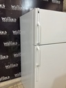 Hotpoint Used Refrigerator Top and Bottom 28x61 1/2” (White) 