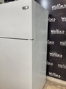Frigidaire Used Refrigerator Top and Bottom 28x64 1/2” (White) 