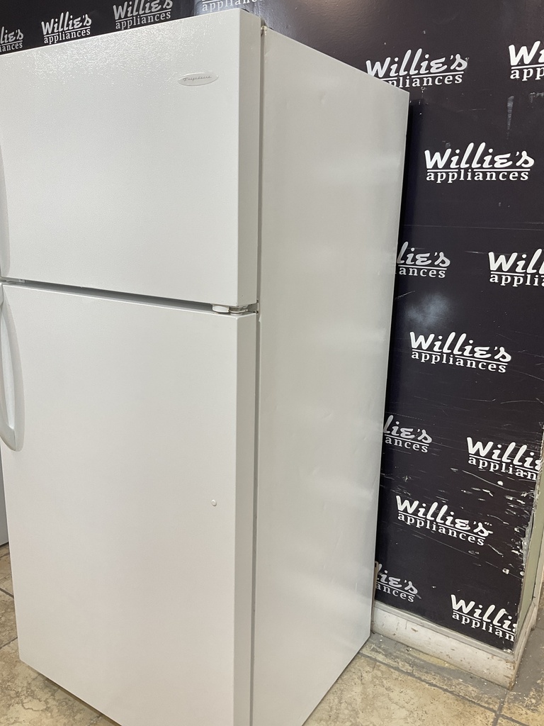 Frigidaire Used Refrigerator Top and Bottom 28x64 1/2” (White) 