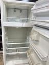 Frigidaire Used Refrigerator Top and Bottom 28x64 1/2” (White) 