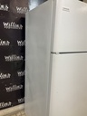 Frigidaire Used Refrigerator Top and Bottom 30x65 1/2” (White) 