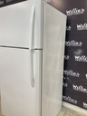Frigidaire Used Refrigerator Top and Bottom 30x65 1/2” (White) 