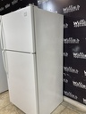 Whirlpool Used Refrigerator Top and Bottom 30x66 (White) 