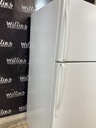 Whirlpool Used Refrigerator Top and Bottom 30x65 1/2” (White) 