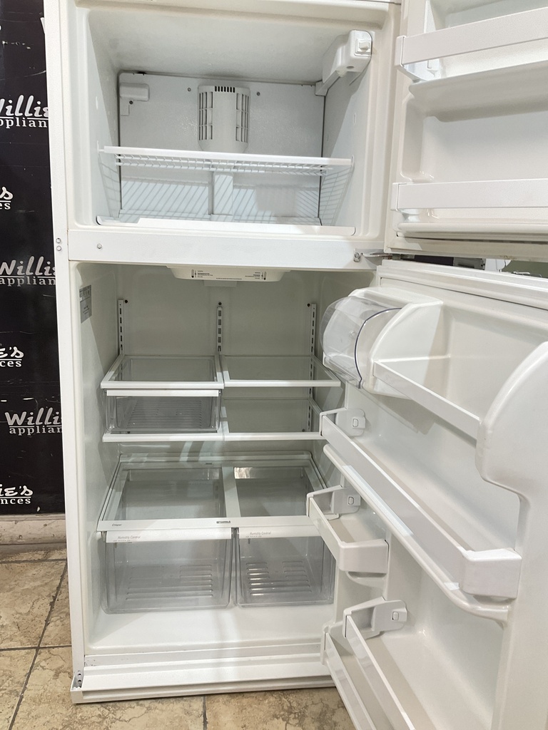 Kenmore Used Refrigerator Top and Bottom 30x65 1/2” (White) 