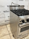 Viking Used Natural Gas Stove 24inches (Stainless Steel) 
