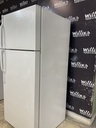 Ge Used Refrigerator Top and Bottom 28x67 (White) 