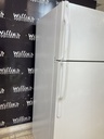 Ge Used Refrigerator Top and Bottom 28x67 (White) 