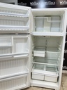 Ge Used Refrigerator Top and Bottom 28x67 