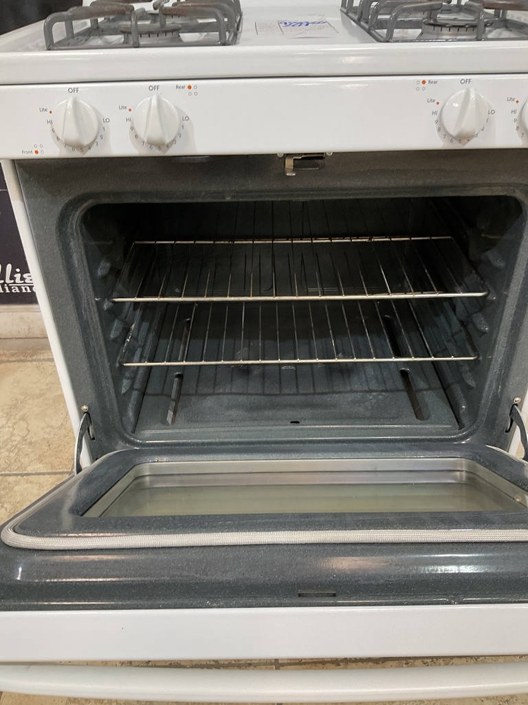 Hotpoint Used Natural Gas Stove 30inches (White) 