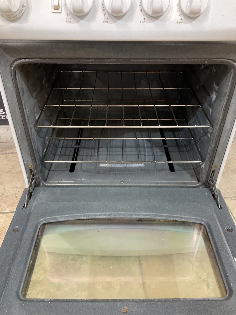 Hotpoint Used Natural Gas Stove 24inches (White) 