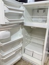 Frigidaire Used Refrigerator Top and Bottom 28x64 1/2” (White) 