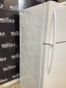 Frigidaire Used Refrigerator Top and Bottom 30x65 1/2” (White) 