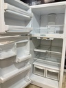 Ge Used Refrigerator Top and Bottom 30x66 1/2” (White) 
