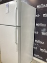 Ge Used Refrigerator Top and Bottom 28x67 (White) 