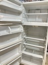 Whirlpool Used Refrigerator Top and Bottom 28x67 1/2” (White) 