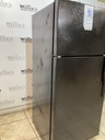 Ge Used Refrigerator Top and Bottom 28x64 1/2” (Black)