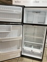 Ge Used Refrigerator Top and Bottom 28x64 1/2” (Black)