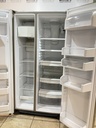 Ge Used Refrigerator Side By Side 36x69 (Stainless Steel) 