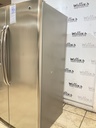 Ge Used Refrigerator Side By Side 36x69 (Stainless Steel) 