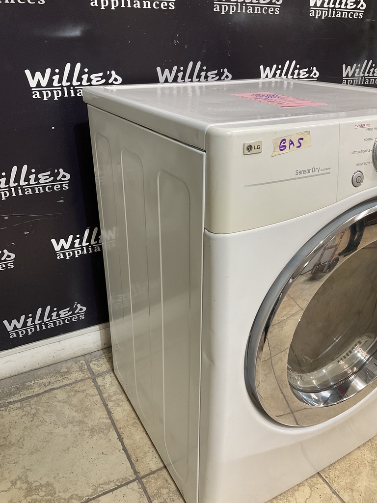 Lg Used Natural Gas Dryer 27inches (White) 