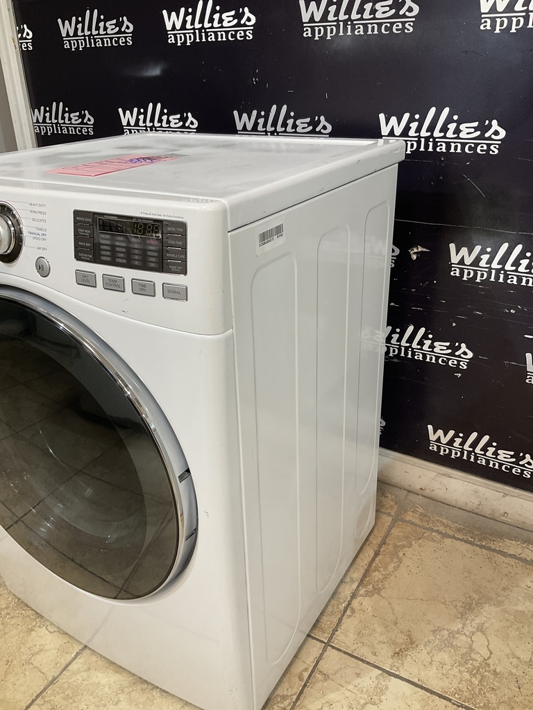 Lg Used Natural Gas Dryer 27inches (White) 