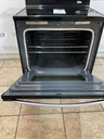 Whirlpool Used Electric Stove 220volts (40/50 AMP) 30inches {3 prong} (Stainless Steel) 