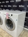 Lg Used Natural Gas Set Washer/Dryer Front-load 27inches (White)