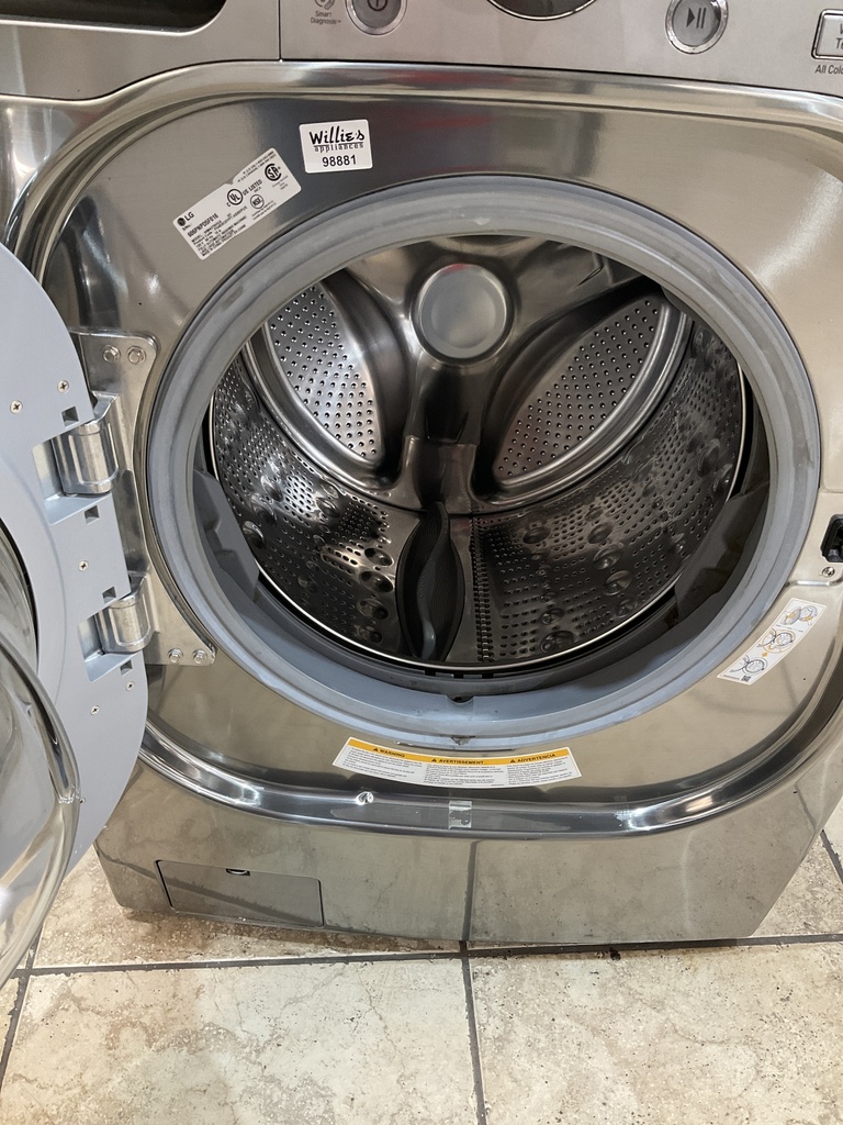 Lg Used Washer Front-load 27inches (Grey) 
