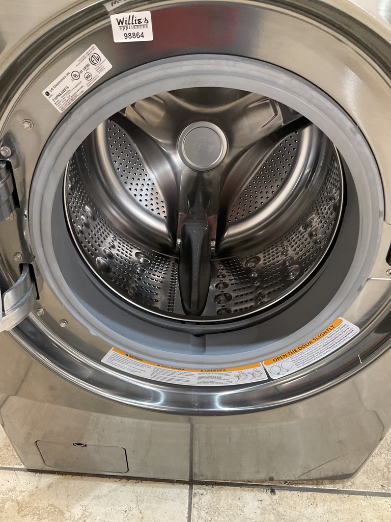 Lg Used Washer Front-load 27inches (Grey) 