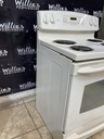 Ge Used Electric Stove 220volts (40/50 AMP) 30inches {3 prong}  (Bisque) 