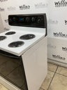 Whirlpool Used Electric Stove 220volts (40/50 AMP) 30inches {3 prong} (White/Black) 