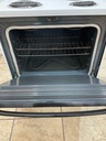 Whirlpool Used Electric Stove 220volts (40/50 AMP) 30inches {3 prong} (White/Black) 
