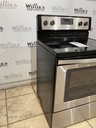 Whirlpool Used Electric Stove 220volts (40/50 AMP) 30inches {3 prong} (Stainless Steel) 