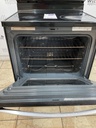 Whirlpool Used Electric Stove 220volts (40/50 AMP) 30inches {3 prong} (Stainless Steel) 