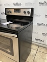 Whirlpool Used Electric Stove 220volts (40/50 AMP) 30inches {3 prong} (Stainless Steel) 