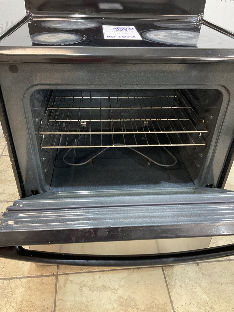 Frigidaire Used Electric Stove 220volts (40/50 AMP) 30inches {no cord} (Stainless Steel) 