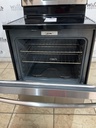Ge Used Electric Stove 220volts (40/50 AMP) 30inches {no cord} (Stainless Steel) 