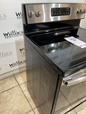 Ge Used Electric Stove 220volts (40/50 AMP) 30inches {no cord} (Stainless Steel) 