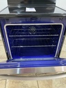 Lg Used Electric Stove 220volts (40/50 AMP) 30inches {no cord} (Stainless Steel) 