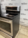 Lg Used Electric Stove 220volts (40/50 AMP) 30inches {no cord} (Stainless Steel) 