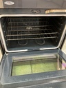 Whirlpool Used Electric Stove Double Oven 220volts (40/50 AMP) 30inches {4 prong} (Stainless Steel) 