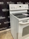Ge Used Electric Stove 220volts (40/50 aMP) 30inches {3 prong} (White) 