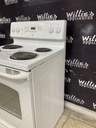 Ge Used Electric Stove 220volts (40/50 AMP) 30inches {4 prong} (White) 
